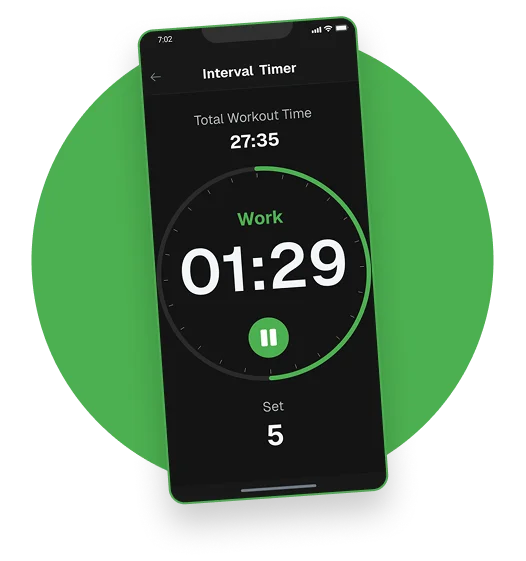 phone-timer-on-green-background